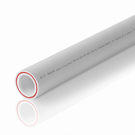 Труба PP-RGF серая армированная стекловолокном (15 мм х 1.8 мм)